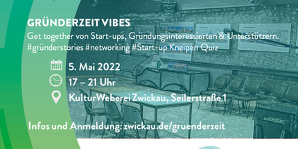 gründernzeit vibes GRÜNDERZEIT in Zwickau